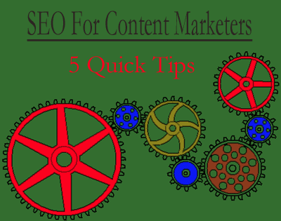 SEO For Content Marketers Graphic