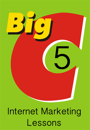 Internet Marketing Lessons From The Big C graphic on Curatti