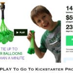 Bag O Balloons Kickstarter Project image & link