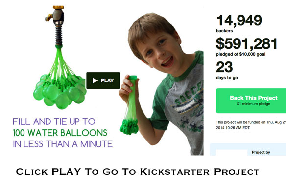 Bag O Balloons Kickstarter Project image & link
