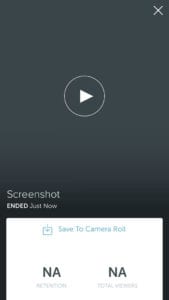 Save your periscope video