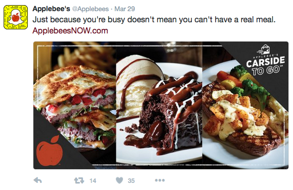 Applebees-tweet