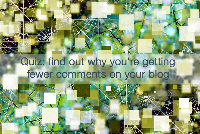 getting fewer comments