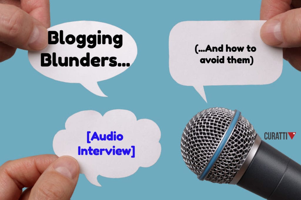 Blogging Blunders