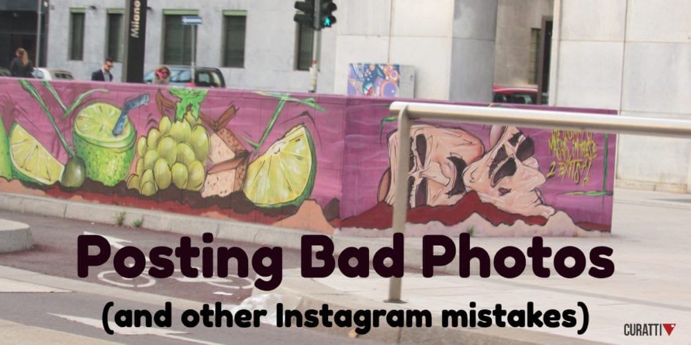 Instagram mistakes