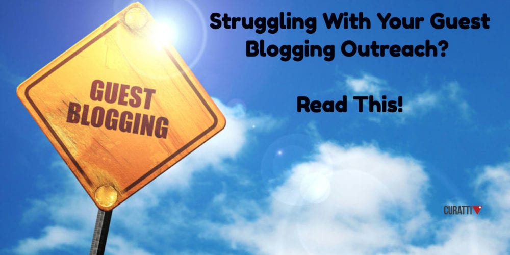 Guest Blogging outreach