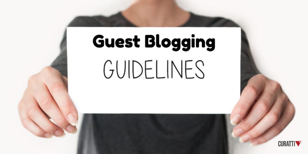 Guest Blogging Guidelines