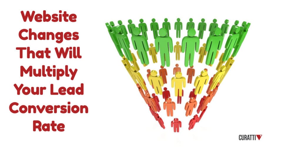 Website Changes That Will Multiply Your Lead Conversion Rate
