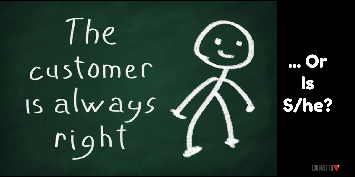 essay about customer is always right