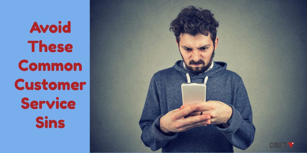 Common Customer Service Sins