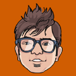 Kevin George Cartoon headshot