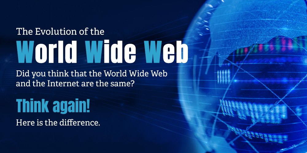 Header Of Evolution Of World Wide Web [Infographic] - Curatti