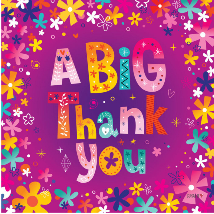 Thank you from Curatti