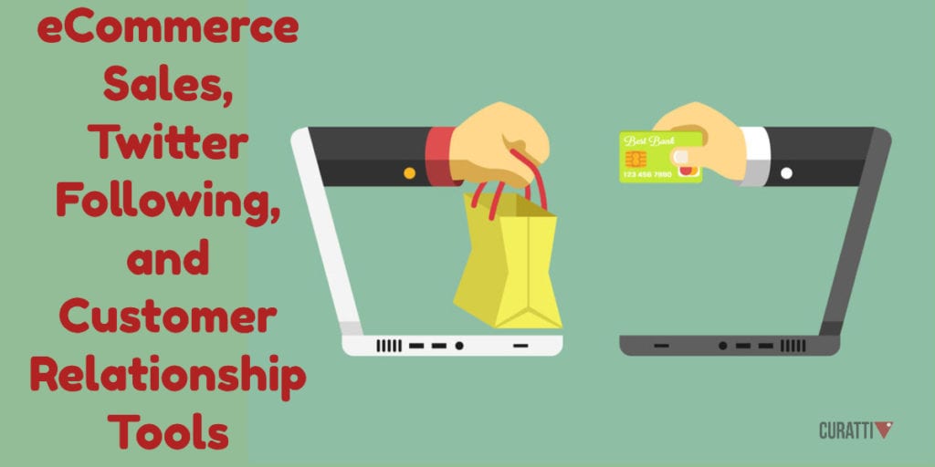 eCommerce Sales, Twitter Following, and Customer Relationship Tools