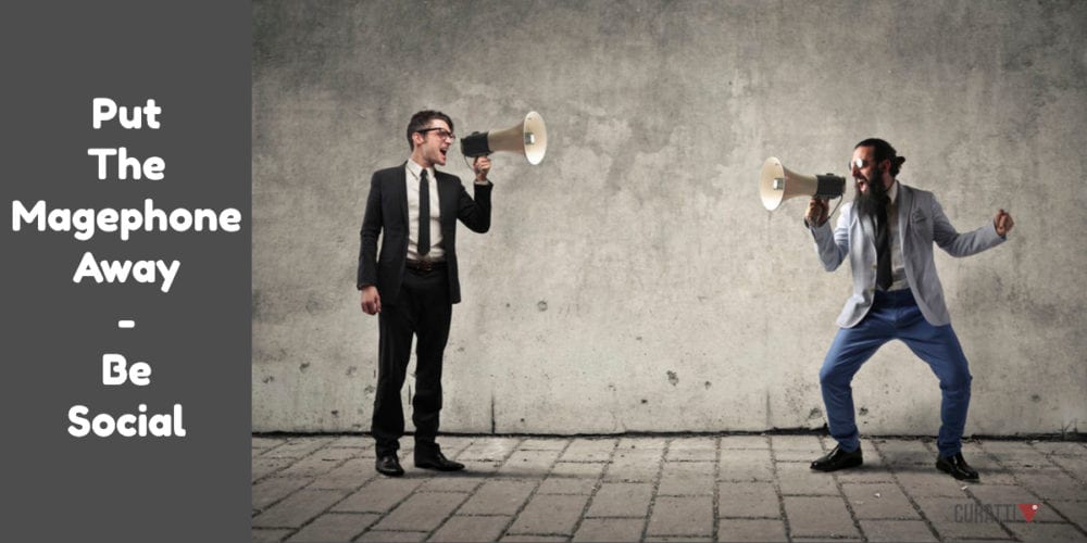 Don't pitch early. Be Social