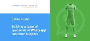 Whatsapp customer support team