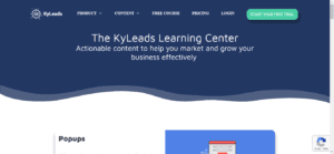 KyLeads content library homepage
